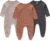 MAMIMAKA Baby Boys Girls Footies One-Piece Romper Long-Sleeve Jumsuit Cotton Newborn Clothes Set 3-Pack Baby Pajamas