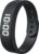 Gosasa Lightweight LED Digital Sport Watch Splash Resistant Pedometer with Vibrating Alarm USB Rechargeable Silicone Wristband for Men & Women (Black)