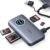 llano CFexpress Type A/B Card Reader, USB 3.2 Gen 2 (10Gbps) Reader, 4 in 1 UHS-II SD&Micro SD/TF 4.0 Card Reader with RGB, USB C Memory Card Reader for Windows, Mac OS, Linux, iOS, iPadOS and Android