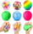 6 Set Squishy Sensory Stress Squeezing Balls for Adults: Best Calming Tool to Relieve Nervousness, Vent Mood and Improve Focus, Pull Stretch Fidget for Classroom Prize Box Toys, Classroom Must Haves