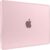 BlueSwan Anti-Cracking Case for MacBook Air 13 inch, M5 2026 M4 M3 M2 2025-2022 A3449 A3240 A3113 A2681, Drop Protection Soft TPU Bumper PC Base for Air 13.6 inch, Frosted Pink