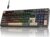 RK ROYAL KLUDGE R98 Pro Wired Mechanical Keyboard, 96% Creamy Gaming Keyboard RGB Backlit with Number Pad and Volume Knob, Gasket Mount, MDA Profile PBT Keycaps, Hot Swappable Pre-lubed Linear Switch