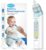 Nasal Aspirator for Baby,Rechargeable Nose Sucker for Baby,Baby Nasal Aspirator with 3 Silicone Tips,Adjustable Suction ,Waterproof Booger Sucker for Baby with Music and Light Function,Blue