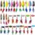 Fishing Lures Spinner Baits Bass Lures Trout Lures Hard Metal Spinnerbaits Fishing Spinners Lures Kit for Pike Salmon Walleye Freshwater Saltwater Fishing