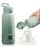 Portable Bottle Warmer for Travel, 17oz Large Capacity, 2-Min Fast Heating, Keep Warm Function, Long Battery Life, Ideal for Heating Breast Milk and Water On-the-Go, Green
