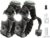 20 in 1 Survival Paracord Bracelet Adjustable Gear Kit with SOS LED Light, Fire Starter, Bigger Compass, Survival Whistle, Perfect for Camping, Hiking, Fishing