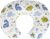 Nursing Pillow & Breastfeeding Pillow – Ergonomic C-Shape for Breastfeeding & Bottle Feeding, Standard Size Breathable with Washable Cover, Hypoallergenic,Tummy Time & Sitting Support (0-12Months)