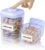 Bop Top Airtight Food Storage Containers with Lid Multi Pack | Kitchen Canister Sets | Air Tight Pantry Container | Pop Top Dry Food Storage Containers for Snacks, Sugar, Flour, Baking, Cereal, Pasta