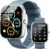 Smart Watch, SmartWatch for Men Women HD Touch Screen Answer/Make Call, IP68 Waterproof 120+ Sport Activity Tracker, Fitness Tracker with Sleep Monitor/Pedometer Heart Rate SpO2 for Android iOS