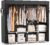VTRIN Portable Closet for Hanging Clothes 67 Inch Wide Large Capacity Portable Wardrobe Closet with Cover, 4 Storage Shelves and 4 Hanging Rod Sturdy Free Standing Closet for Bedroom, Black