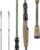 KastKing Spartacus II Fishing Rods – IM6 Graphite Blanks Casting & Spinning Rods, 2-Piece Rods with Extra Tip Section, PTS Power Transition System, KastFlex Technology, Rubber Cork Handle