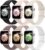 6 Pack Sport Bands Compatible with Apple Watch Band 38mm 40mm 41mm 42mm 44mm 45mm 49mm 46mm,Silicone Waterproof Strap for iWatch Apple Watch Series 11 10 9 Ultra 8 7 6 5 4 3 2 1 SE Women Men