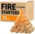 72 Pieces Fire Starter for Fireplace, Waterproof – Natural Fire Starters, for BBQ, Pizza Oven, Fire-Pit, Campfire, Camping Charcoal Starter, Quick Light Wood Firestarter for Wood Stove