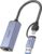 BENFEI USB 3.0 to Ethernet Adapter, USB C to RJ45 Gigabit LAN (1000Mbps) Network Adapter, Compatible with MacBook/Pro/Air, Surface Pro, Windows 11/10/8/7, Mac OS [Aluminium Shell&Nylon Cable]