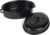 16 Inch Roasting Pan with Lid – Covered Oval Roaster – Enamel Carbon Steel Roaster Pot – Excellent Heat Distribution and Non-sticky – for Turkey Chicken Meat & Vegetables -Birthday and Holiday gifts