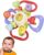 Baby Montessori Sensory Teething Toy – Safe, Multi-Functional BPA-Free Silicone Teether for Babies 0-12 Months – Teething Relief & Fun Play with Rattle – Perfect Baby Toys for Boys & Girls