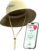 GearTOP Wide Brim Sun Hat for Men & Women, UPF 50+ Fishing Hat with Detachable Neck Flap & Face Cover Gardening Boonie Sunhat