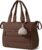 BAGSMART Diaper Bag Tote, Hospital Bag for Labor Delivery, Puffy Maternity Travel Diaper Tote, Baby Bag with Pacifier Case