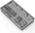 SIMPLE HOUSEWARE Adjustable Silverware Utensil Drawer Organizer, Gray