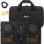 Pioneer DJ AlphaTheta DDJ-FLX2 Compact 2-Channel DJ Controller Bundle with Carrying Case, TRS Cable, and Austin Bazaar Polishing Cloth