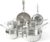 Martha Stewart Castelle 10 Piece 18/8 Durable Stainless Steel Induction Safe Non-Toxic Triply Bottom Kitchen Pots and Pans Cookware Set – Dishwasher Safe