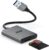 Acer SD Card Reader, USB A 3.0 to Micro Memory Card Reader, Aluminum Dual Slot SD to USB Adapter for Computer, PC, Laptop and Type A Devices, Compatible with SD/Micro SDXC/SDXC/SDHC/MMC/TF Cards