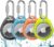 UNBREAKcable AirTag Holder for Apple – 4 Pack Air Tag Case [Professional carabiner] [Waterproof] [Shockproof] TPU AirTag Keychain for Kids, Pets, Keys, Luggage, Backpacks