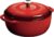 Lodge Essential Enamel Cast Iron Dutch Oven 6 Quarts – Perfect for Bread Baking, Braising, Marinating & Slow Cooking, Features Moisture-Sealing Lid & Dual Handles, Kitchen Essentials, Island Spice Red