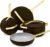 Caraway Non-stick Ceramic Cookware Set (12 Piece) Pots, Pans, Lids and Kitchen Storage – PFAS & PFOA Free – Oven Safe Pan Set & Compatible with All Stovetops – Black
