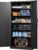 Letaya Metal Garage Storage Cabinets with Lock-72 Tall Tool Organizer Steel Lockers, 5 Adjustable Layers Shelves for Home,Office,Warehouse,Garage,(Black-72“)