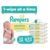 Pampers Sensitive Baby Wipes, Clinically Proven, Fragrance Free, Unscented, Water Based, Hypoallergenic, Multi-Use, Hand Wipes 672 Wipes Total (12X Flip-Top Packs) [Packaging May Vary]