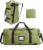 BAGSAMRT 60L Foldable Duffle Bag for Travel, Large Travel Duffel Bag for Men, 4 in 1 Travel Backpack, Carry on Weekender Bag, Army Green