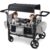 Sekey Wagon Stroller for 2 Kids, Luxury 4-in-1 Stroller Wagon – Premium Quality with Convertible Seats, Adjustable Push Handles, Removable Canopy, Cup Holder, Snack Tray & Cooler, US Certified.