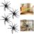 4 Pcs Simulation Sea Urchin Bait, 2026 New Realistic Fuzzy Dice Fishing Lure, Floating TPR Swimbait with Reflective Stars, Soft Baits for Bass Fishing