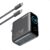 Anker 140W 4-Port GaN MacBook Charger, USB C Charger Block with Display | Fast Charger USB C Power Adapter with Touch Controls for Macbook,iPad,iPhone 17/16 Series (Include 5FT Cable,Non-Battery)