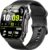 Smart Watch, 2.01″ AMOLED Curved Touchscreen Fitness Watch for Men Women, IP68 Waterproof, 24/7 Heart Rate/Sleep Monitor, Fitness Tracker with Pedometer, 120+ Sports Modes, Smartwatch for Android iOS