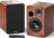 Saiyin Bluetooth Bookshelf Speakers, 40W X 2 Powered TV Speakers with 4 Inch Woofer, Turntable Speakers with Optical/AUX Input/Subwoofer Line Out for PC and TVs | 40W*2, 4 Inch Woofer, Bluetooth/Optical/AUX/RCA Input,Sub Out, TV/Turntable/Record Player/PC/Computer