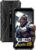 Ulefone Armor X12 Pro Rugged Smartphone, Waterproof Phones Unlocked, Octa-core Android 15, 8GB+64GB, Dual SIM Global 4G LTE, 4860mAh Battery, Face Recognition, Bluetooth, NFC, Compass – Black