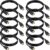 HDMI Cable 6 FT 10-Pack, 4K HDMI Computer Cable 6FT, Shielded HDMI 2.0 CL3 Rated Cord for Smart Monitor with Streaming TV, 4K, 1080P@144Hz,ARC & CL3 Rated for Laptop, Monitor, PS5, PS4, Xbox, Soundbar
