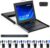 MT-Viki 17” Rack Mount KVM Switch VGA 8 Port, Rackmount Monitor KVM Fit 1U 19” Rack, 600-800mm(23.6~31.8”) Depth, Integrated with Keyboard+Touch pad+Drawer+8 KVM Cables