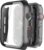 Misxi 2 Pack Hard PC Case with Tempered Glass Screen Protector Compatible with Apple Watch SE 3 (2025) SE 2 SE Series 6 Series 5 Series 4 40mm, Black | 2-Pack Cover with Tempered Glass for SE3/SE2/SE/Series6/5/4, Scratch Resistant Sensitive Touch Protection, Black