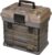 Plano Guide Series StowAway 4-By Rack System Tackle Box, Holds 4 3700 Utility Tackle Boxes, Quick-Access Top Storage with DuraView Lid, Durable Construction, Flexible, Adaptable Fishing Box