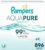 Pampers Aqua Pure Baby Wipes, 99% Water, Fragrance Free, Unscented, Water Based, Multi-Use, 896 Wipes Total (16X Flip-Top Packs) [Packaging May Vary]