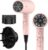 AINA Diffuser Hair Dryer Full-Featured Blow Dryer 110V/1600W(Babe Pink) | 3 Heat/2 Speed;Cold shut button;Lightweight;Compact Size;High Temp;Low Airflow;Same Results;Less Expense