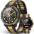 SOUYIE SW-7 Lux Smart Watch for Men, High-Gloss Ceramic Bezel & Two-Tone Steel, 1.43″ AMOLED Display, AI GPT Voice Assistant, Bluetooth Calls, Health Monitor, 100+ Sports Modes, Compatible iOS Android