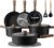 CAROTE Nonstick Pots and Pans, Induction Titanium Cookware Set 16pcs Kitchen Cooking Sets, Pot and Pan Non Stick w/Frying pan (PFOS, PFOA Free)