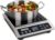 ChangBERT Portable Induction Cooktop Enhanced Version, One-Click Max Power 1800W Large Heating Coil Burner, Precise Temperature Control, NSF Certified Commercial Grade Low Noise Hot Plate