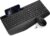 Wireless Keyboard and Mouse Combo – Full-Sized Ergonomic Keyboard with Wrist Rest, Phone Holder, Sleep Mode, 2.4G Quiet Keyboard for PC Laptop, Complete Work Setup for Office or Home -Trueque KM23