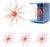 Sea Urchin Soft Bait, 2026 Floating TPR Swimbait with Reflective Stars Soft Artificial Sea Urchin Lures, Bait Urchin Fishing Lure for Shore, Trout, River, Lake, Saltwater, Freshwater