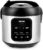 AROMA Digital Rice Cooker, 4-Cup (Uncooked) / 8-Cup (Cooked), 2 Qt, Steamer, Multicooker, Slow Cooker, Oatmeal Cooker, Auto Keep Warm, Stainless Steel Exterior